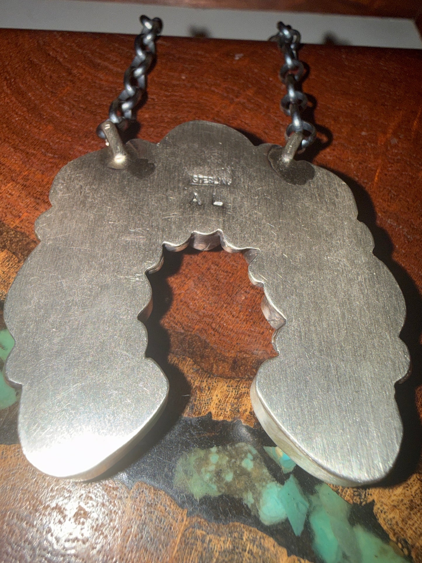 Navajo Handmade Sonoran Turquoise Naja