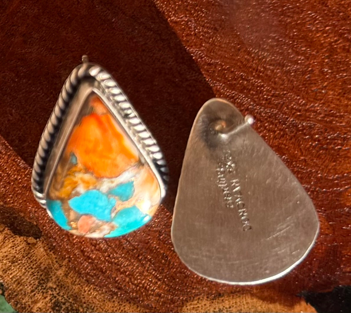 Navajo Handmade Kingman Krush Studs - Donovan Skeet