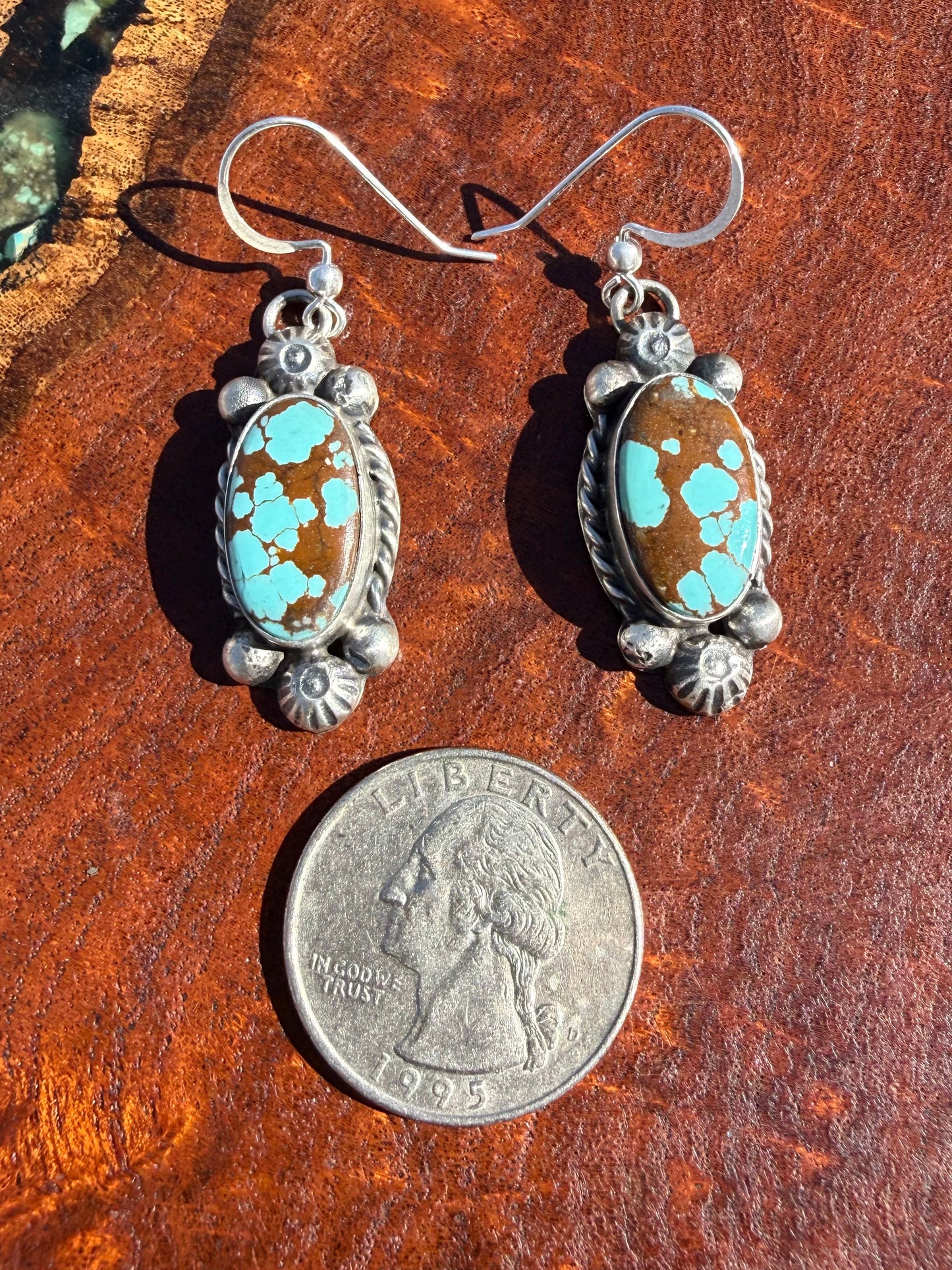Navajo Handmade Mine 8 Four Stone Choker Set