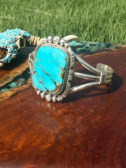 Augustine Largo Royston Turquoise Cuff Bracelet