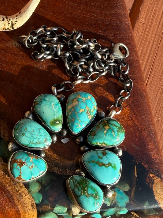 Navajo Handmade Sonoran Turquoise Naja