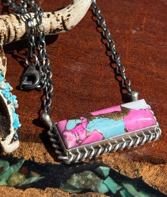 Navajo Handmade Cotton Candy Large Bar