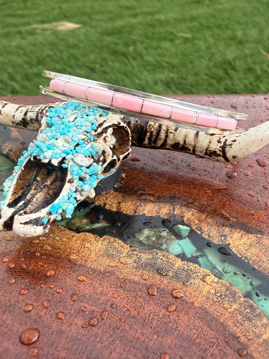 Zuni Handmade Conch Bracelet