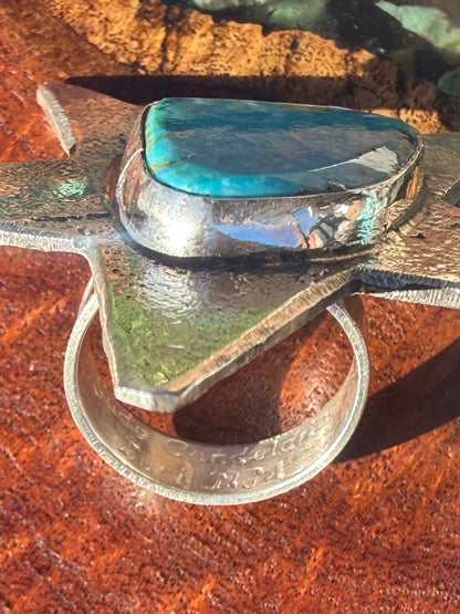Zuni Handmade AdjustableStar Ring